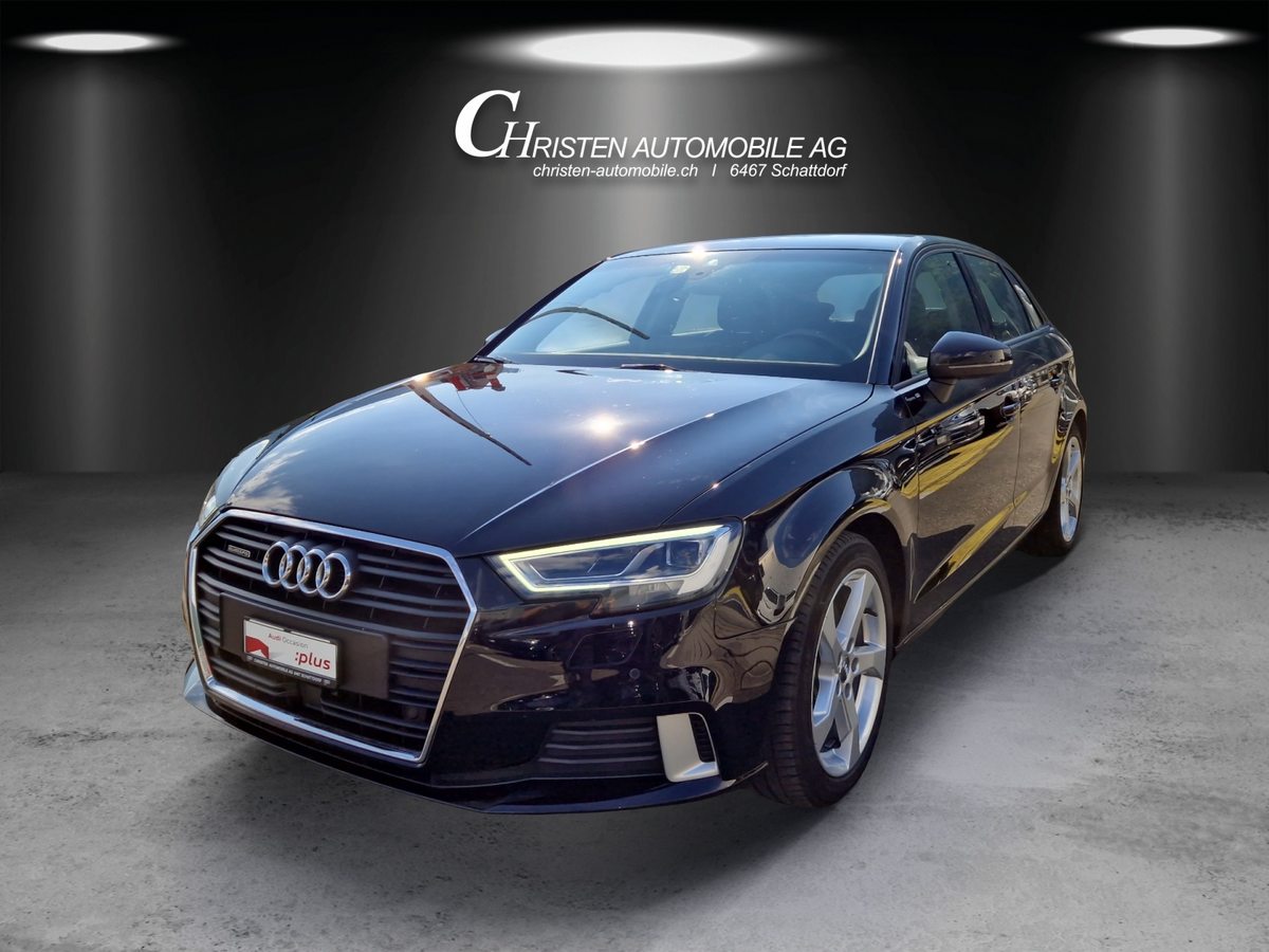 AUDI A3 Sportback 40 TFSI sport gebraucht für CHF 26'500,