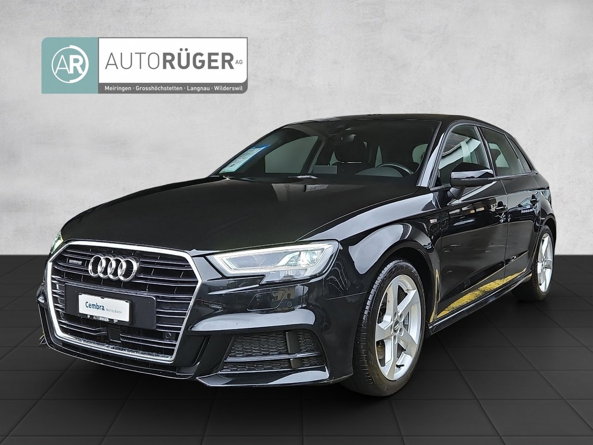 AUDI A3 Sportback 2.0 TFSI Sport q gebraucht für CHF 27'685,