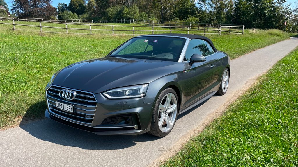 AUDI A5 Cabriolet 2.0 TFSI Sport q gebraucht für CHF 34'900,