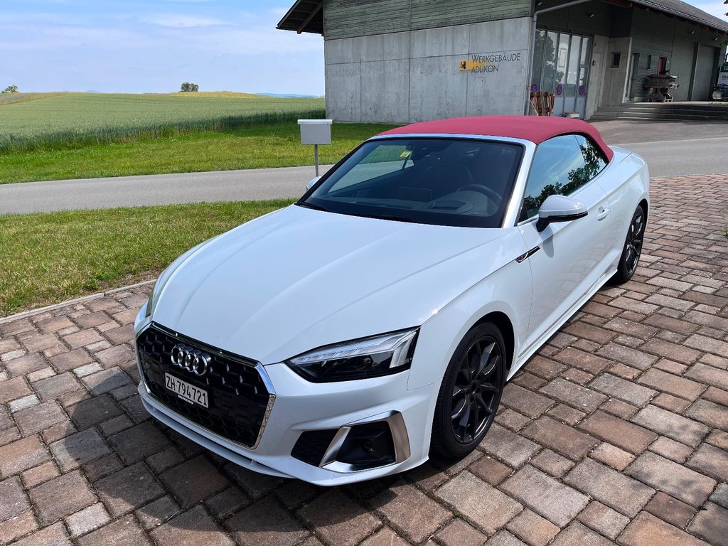 AUDI A5 Cabriolet 2.0 40 TFSI S Li gebraucht für CHF 49'900,