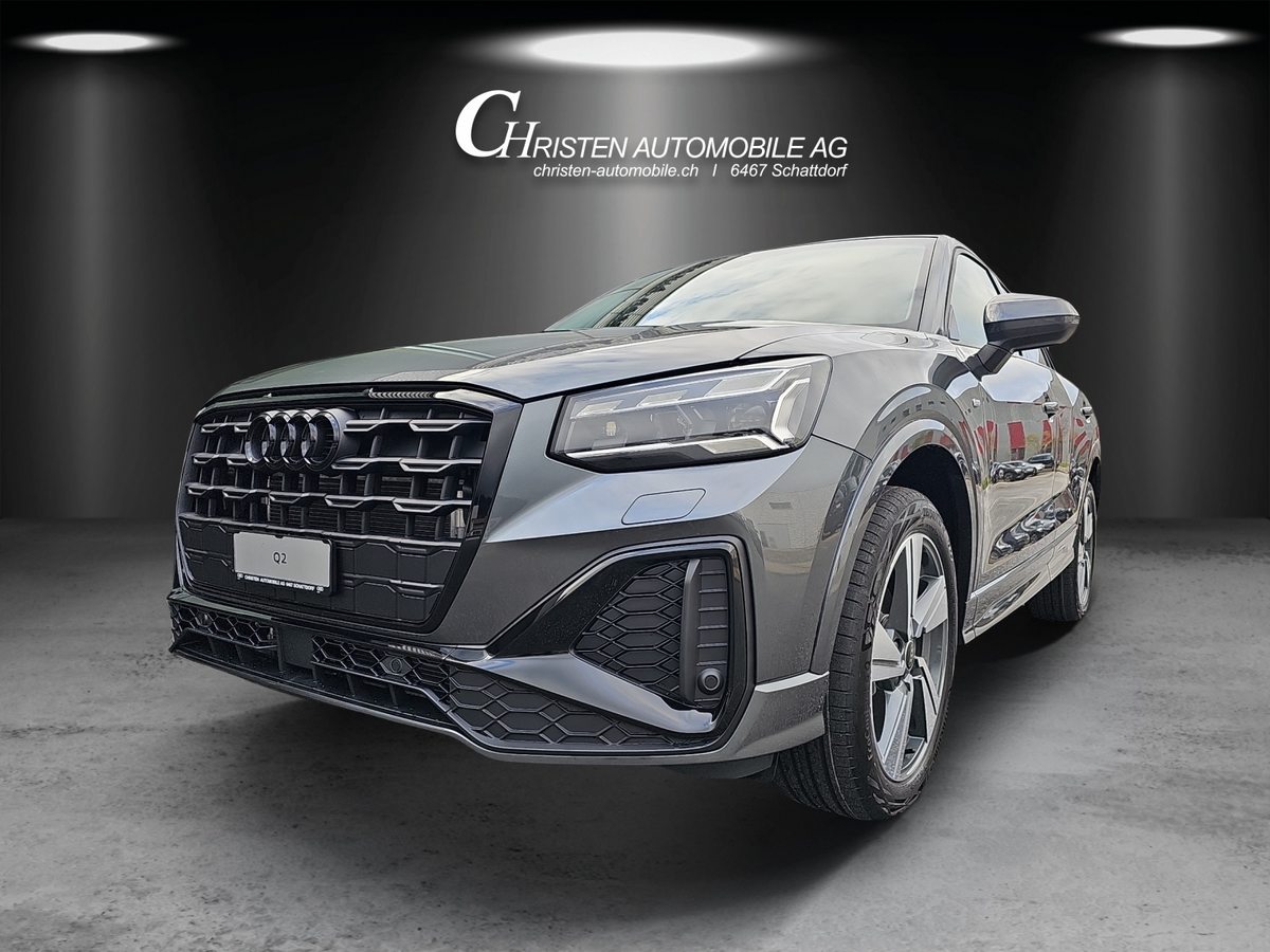 AUDI Q2 35 TFSI S line vorführwagen für CHF 44'900,