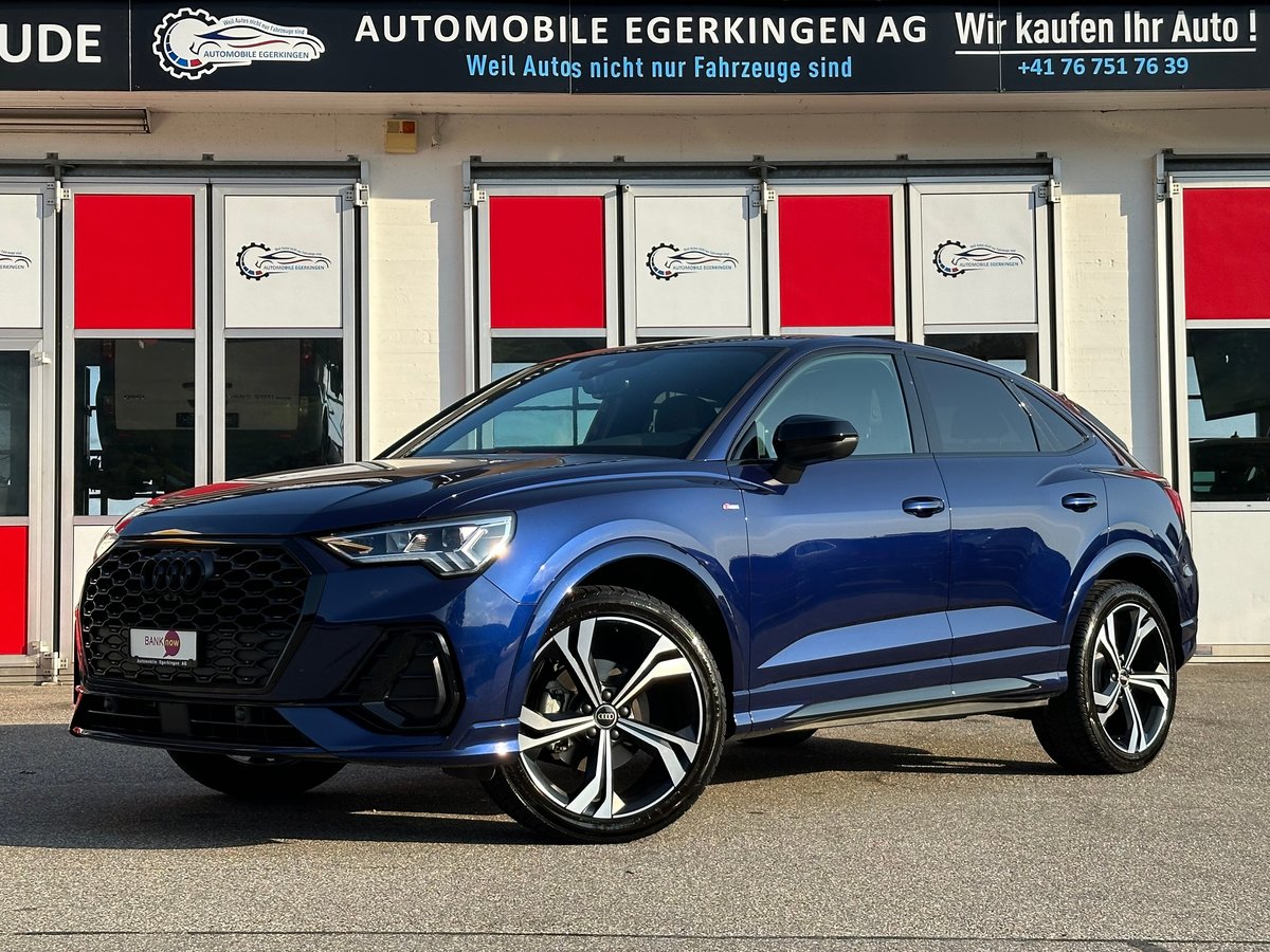 AUDI Q3 Sportback 35 TFSI S line A gebraucht für CHF 37'900,