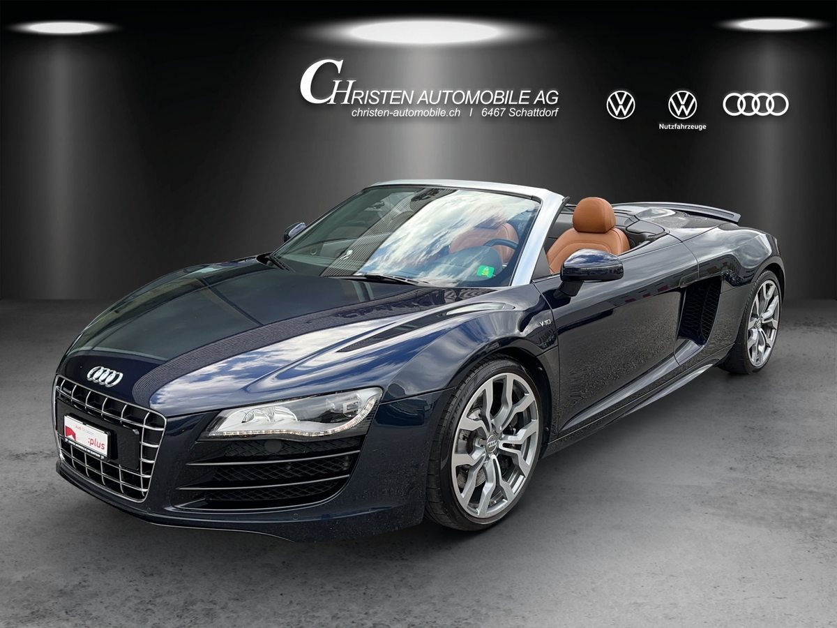 AUDI R8 Spyder 5.2 gebraucht für CHF 64'900,