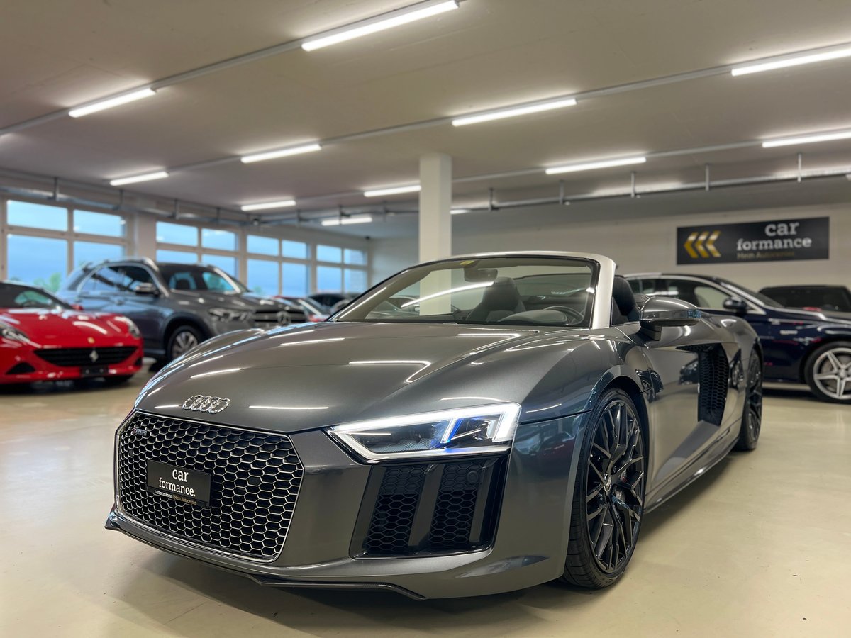 AUDI R8 Spyder 5.2 FSI V10 plus qu gebraucht für CHF 142'980,