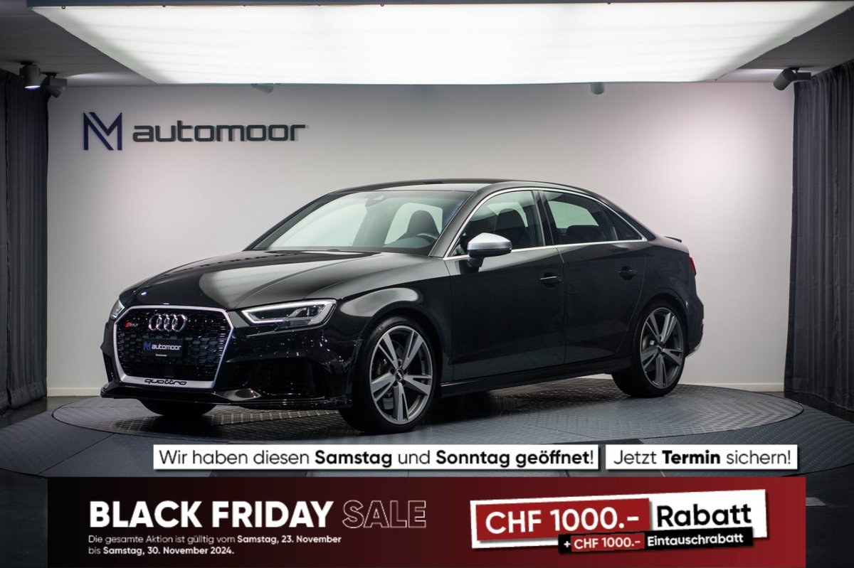 AUDI RS3 Limousine 2.5 TFSI quattr gebraucht für CHF 37'900,