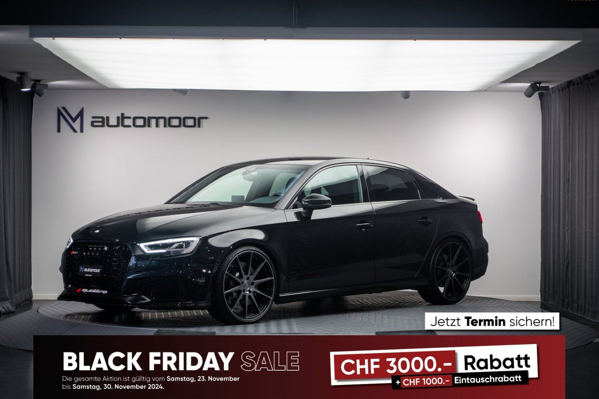 AUDI RS3 Limousine 2.5 TFSI quattr gebraucht für CHF 49'800,