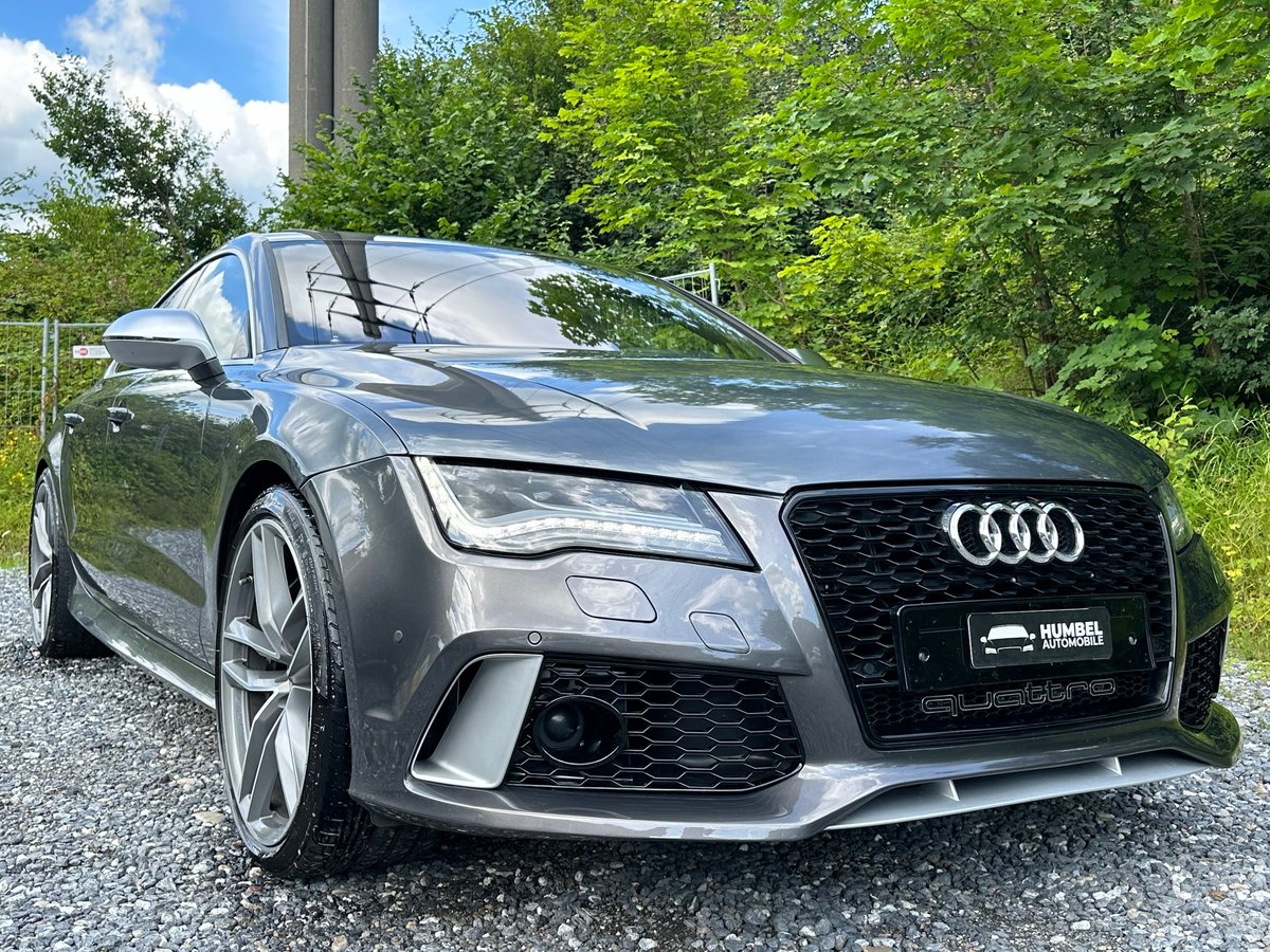 AUDI RS7 Sportback 4.0 TFSI V8 qua gebraucht für CHF 29'990,