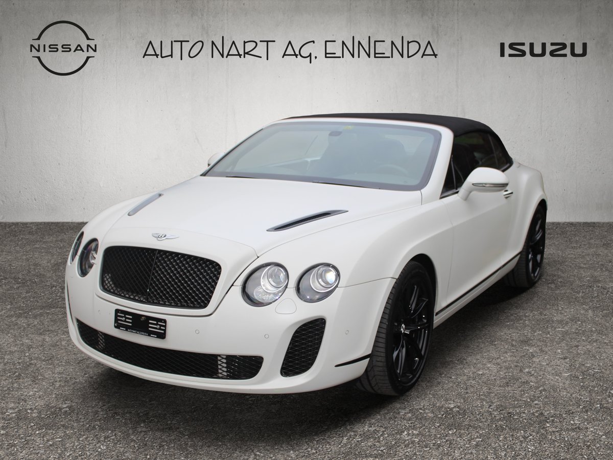 BENTLEY Continental Supersports Co gebraucht für CHF 84'900,