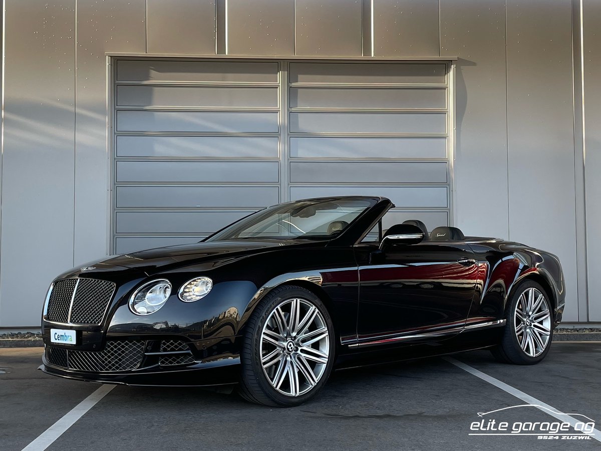 BENTLEY Continental GTC Speed 6.0 gebraucht für CHF 99'800,