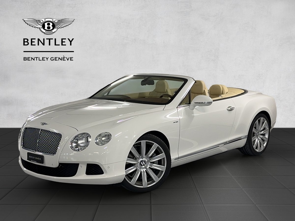 BENTLEY Continental GTC 6.0 W12 gebraucht für CHF 133'350,