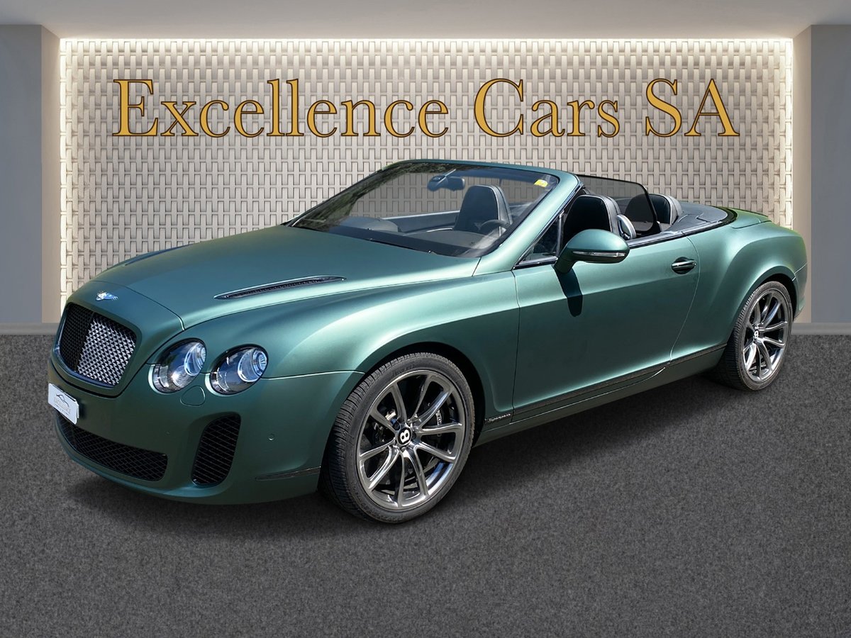 BENTLEY Continental Supersports Co gebraucht für CHF 99'000,