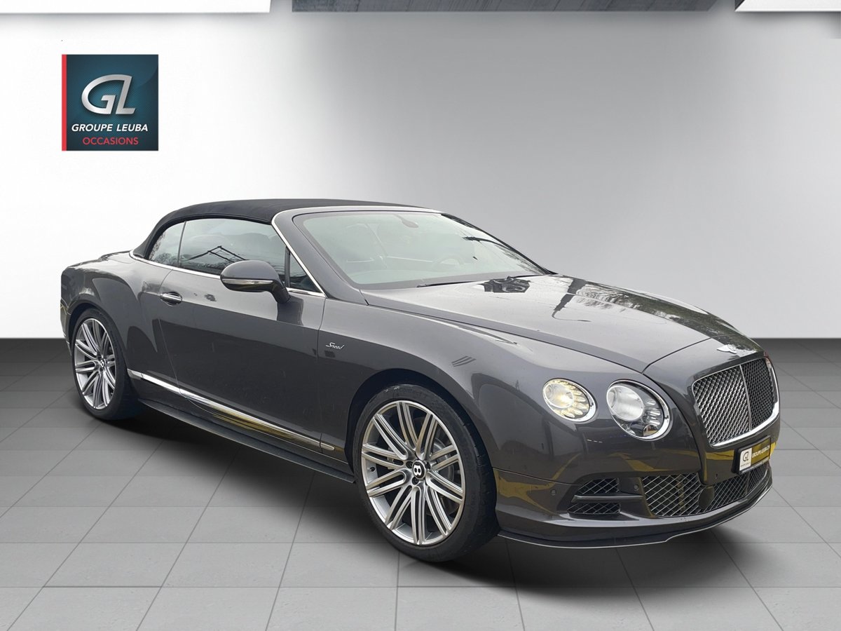 BENTLEY Continental GTC Speed 6.0 gebraucht für CHF 84'900,