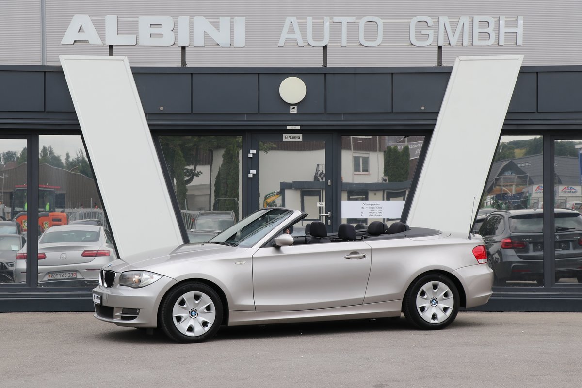 BMW 118i Cabrio gebraucht für CHF 7'900,