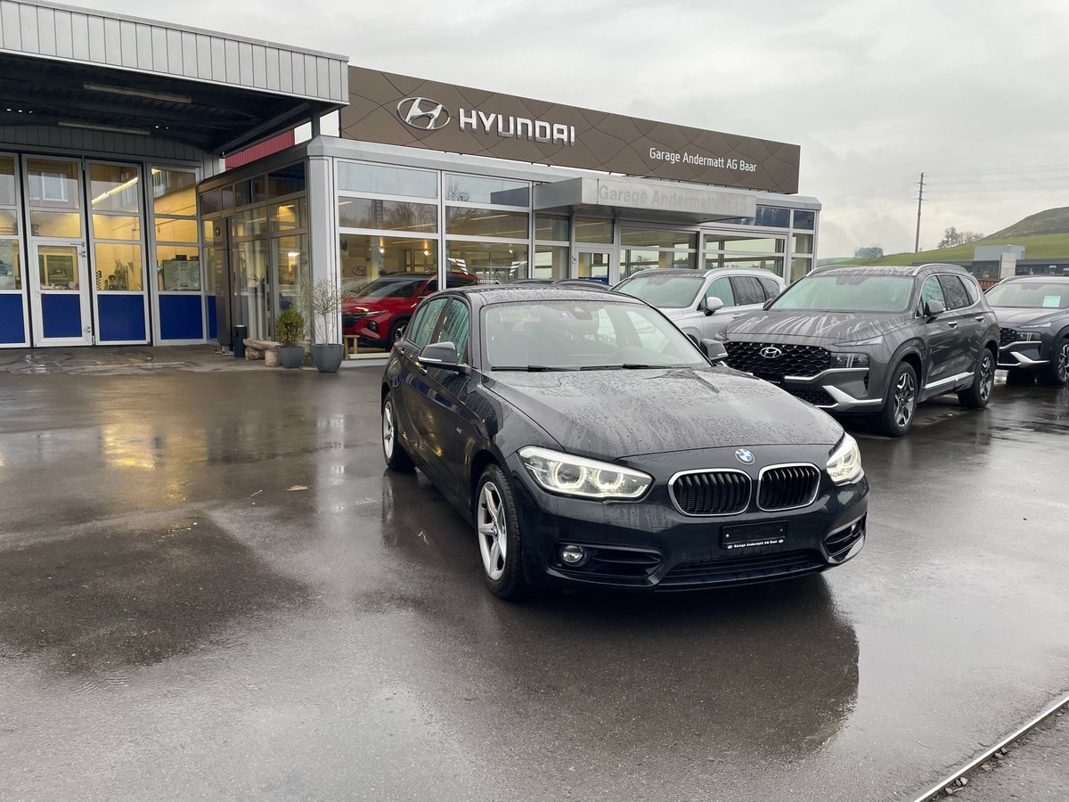 BMW 118d Sport Line gebraucht für CHF 21'500,