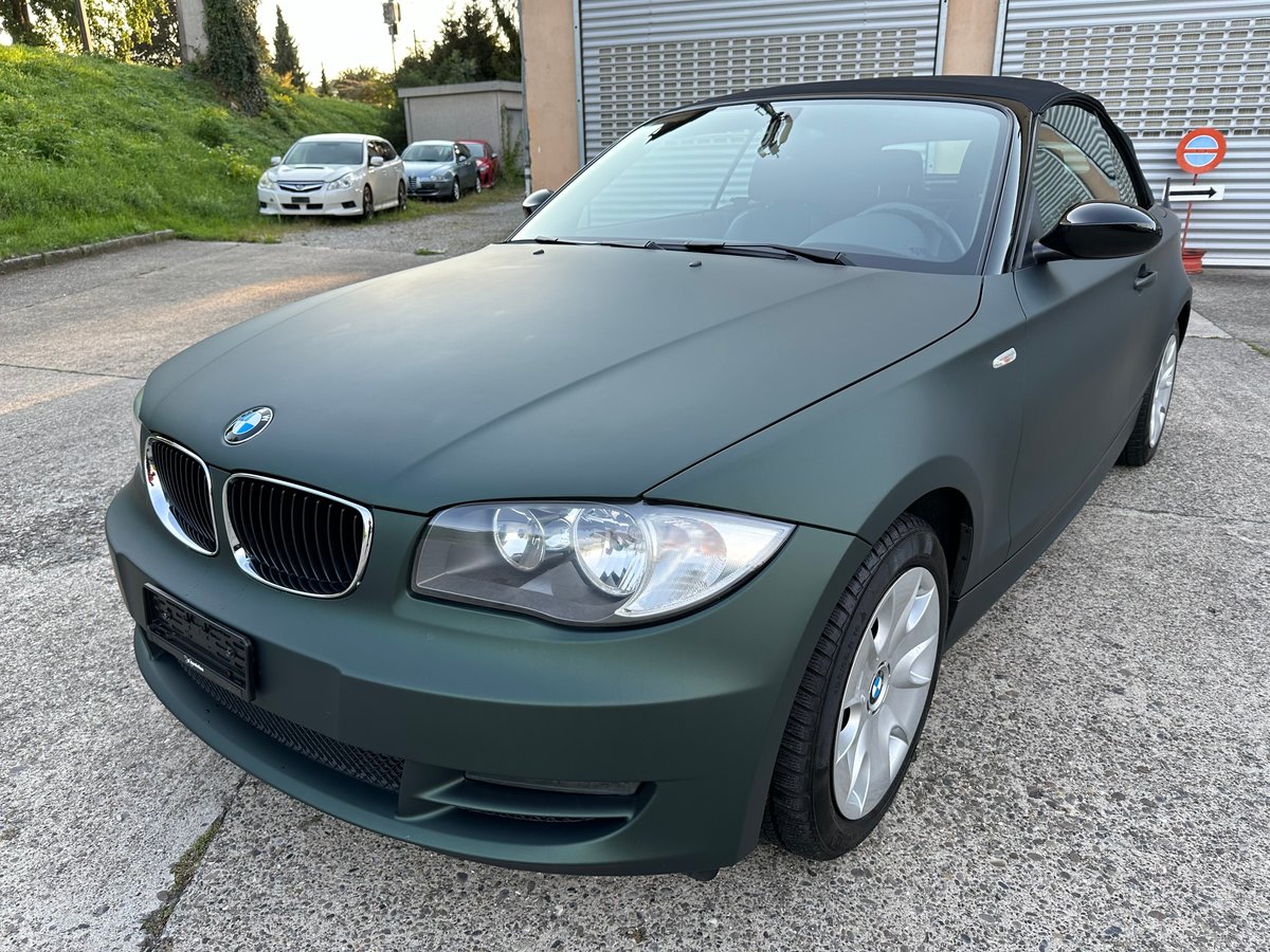 BMW 120i Cabrio gebraucht für CHF 10'900,