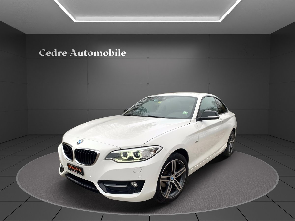 BMW 218d Sport Line gebraucht für CHF 17'900,