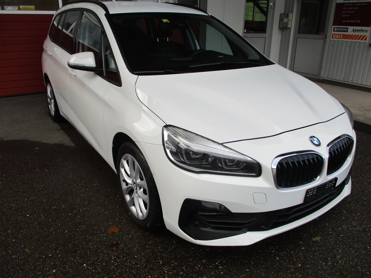 BMW 218d Gran Tourer Steptronic Fl gebraucht für CHF 19'999,