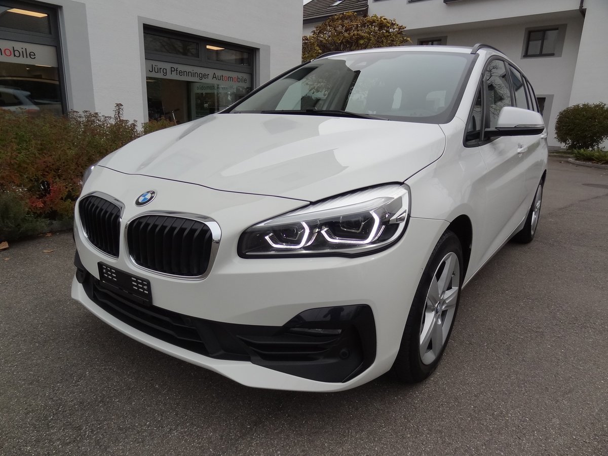 BMW 218d Gran Tourer Steptronic gebraucht für CHF 24'500,