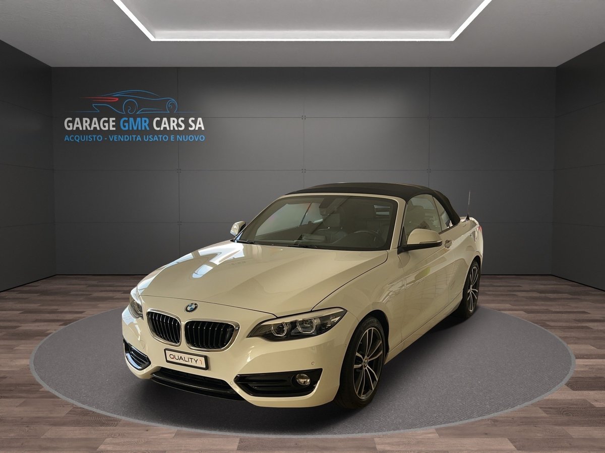 BMW 220i Steptronic gebraucht für CHF 26'900,