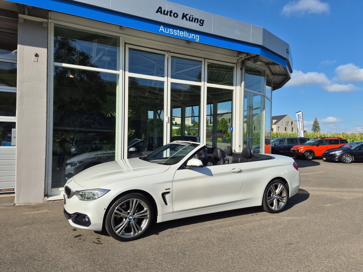 BMW 428i Cabriolet Sport Line Step gebraucht für CHF 19'900,