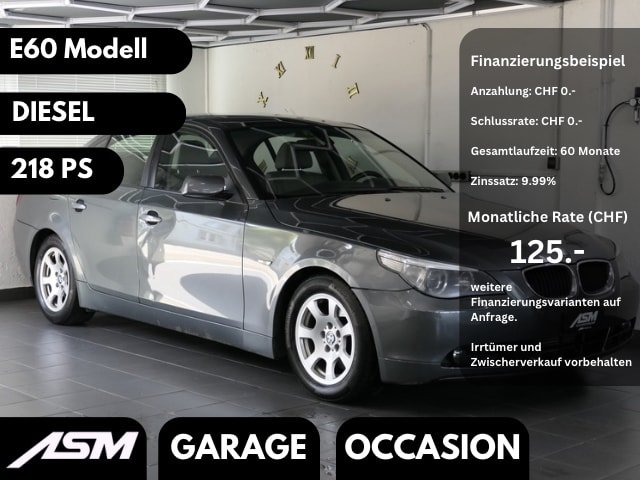 BMW 530d E60 Limousine 218PS gebraucht für CHF 2'900,