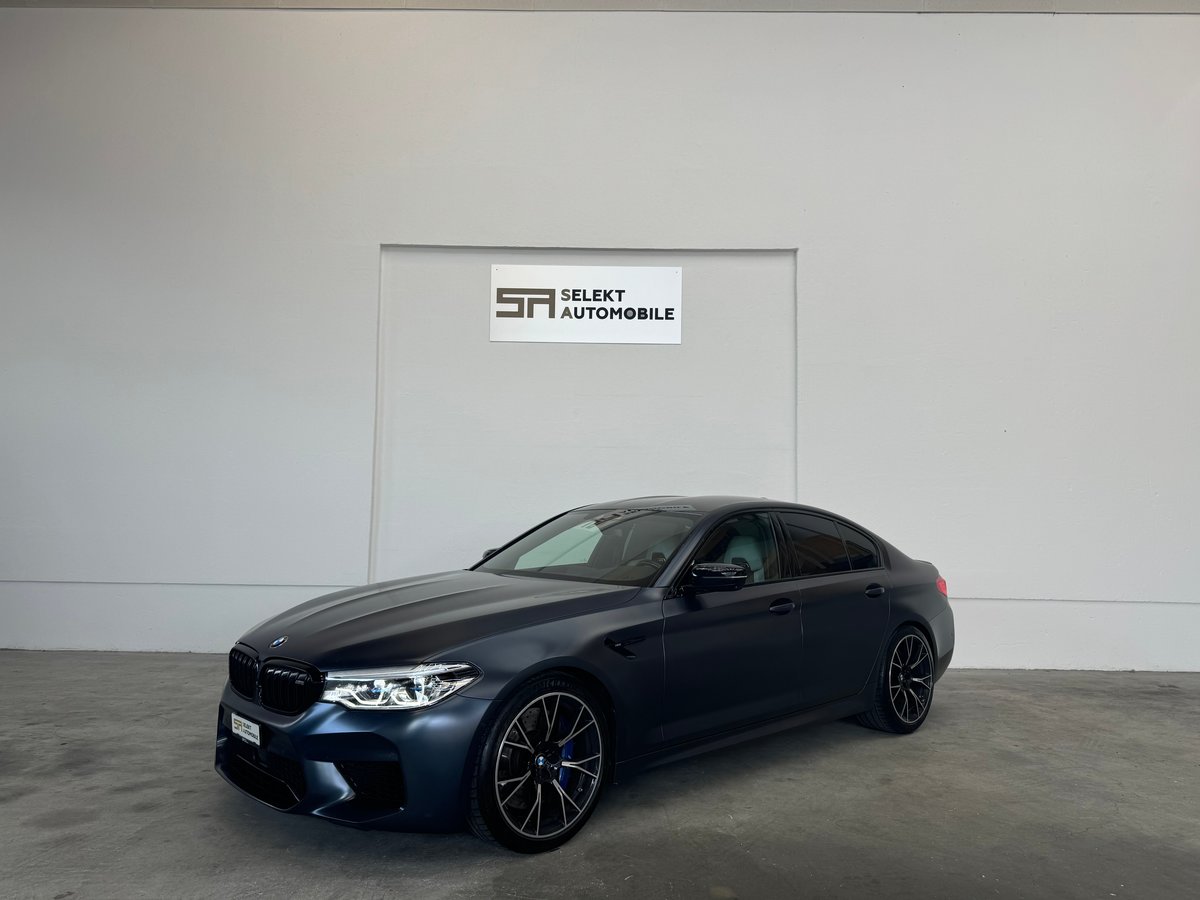 BMW M5 Competition Drivelogic Froz gebraucht für CHF 81'990,