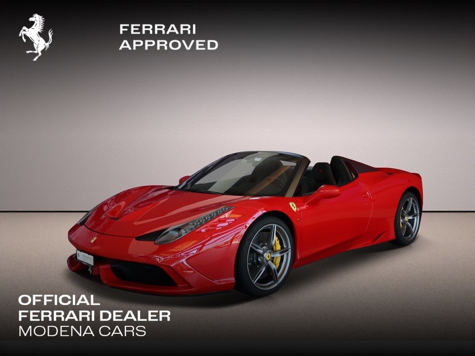 FERRARI 458 Spider Speciale 4.5 V8 gebraucht für CHF 699'458,