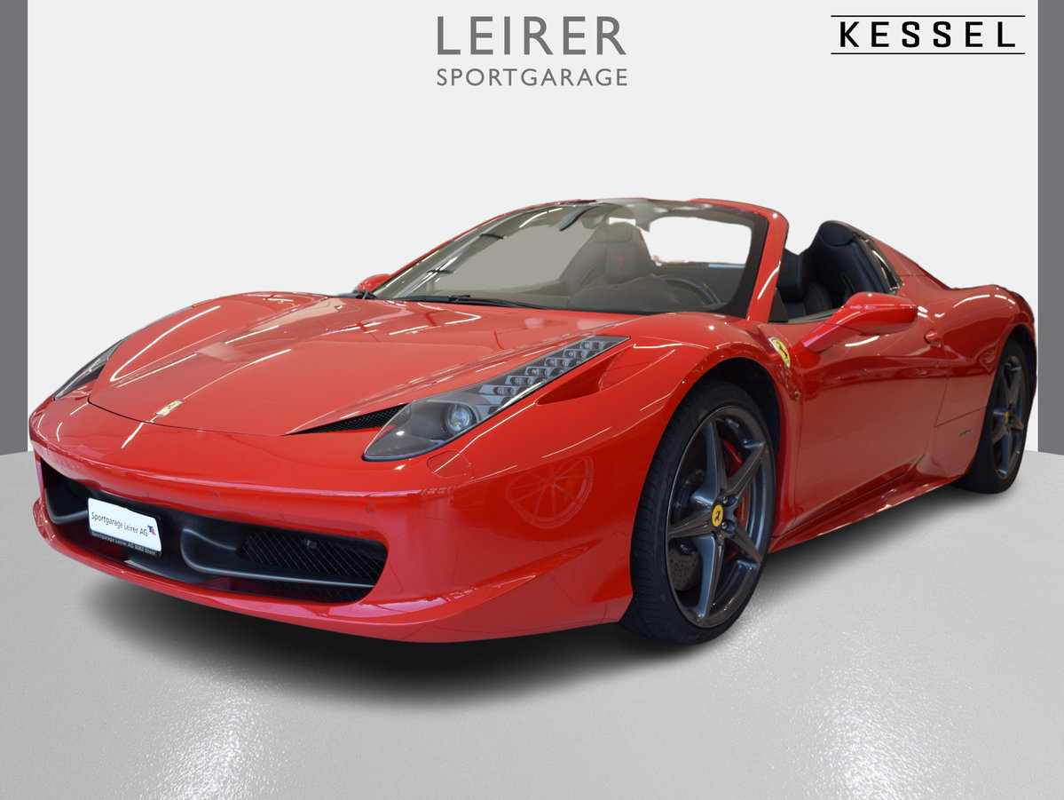 FERRARI 458 Spider Italia 4.5 V8 gebraucht für CHF 219'000,