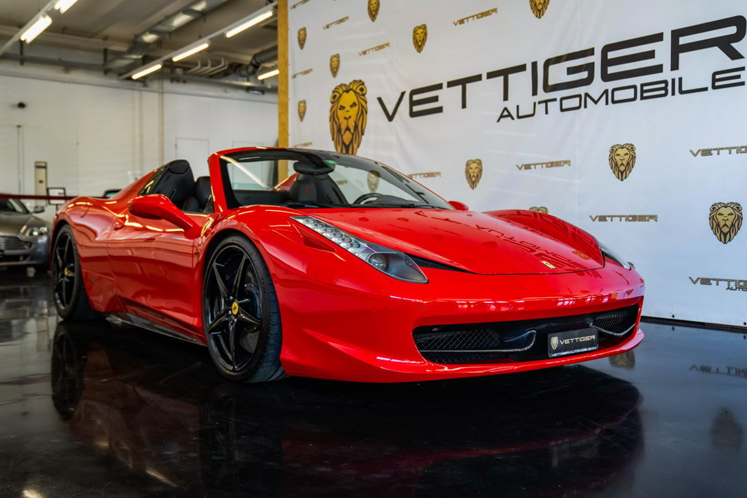 FERRARI 458 Spider Italia 4.5 V8 gebraucht für CHF 177'500,