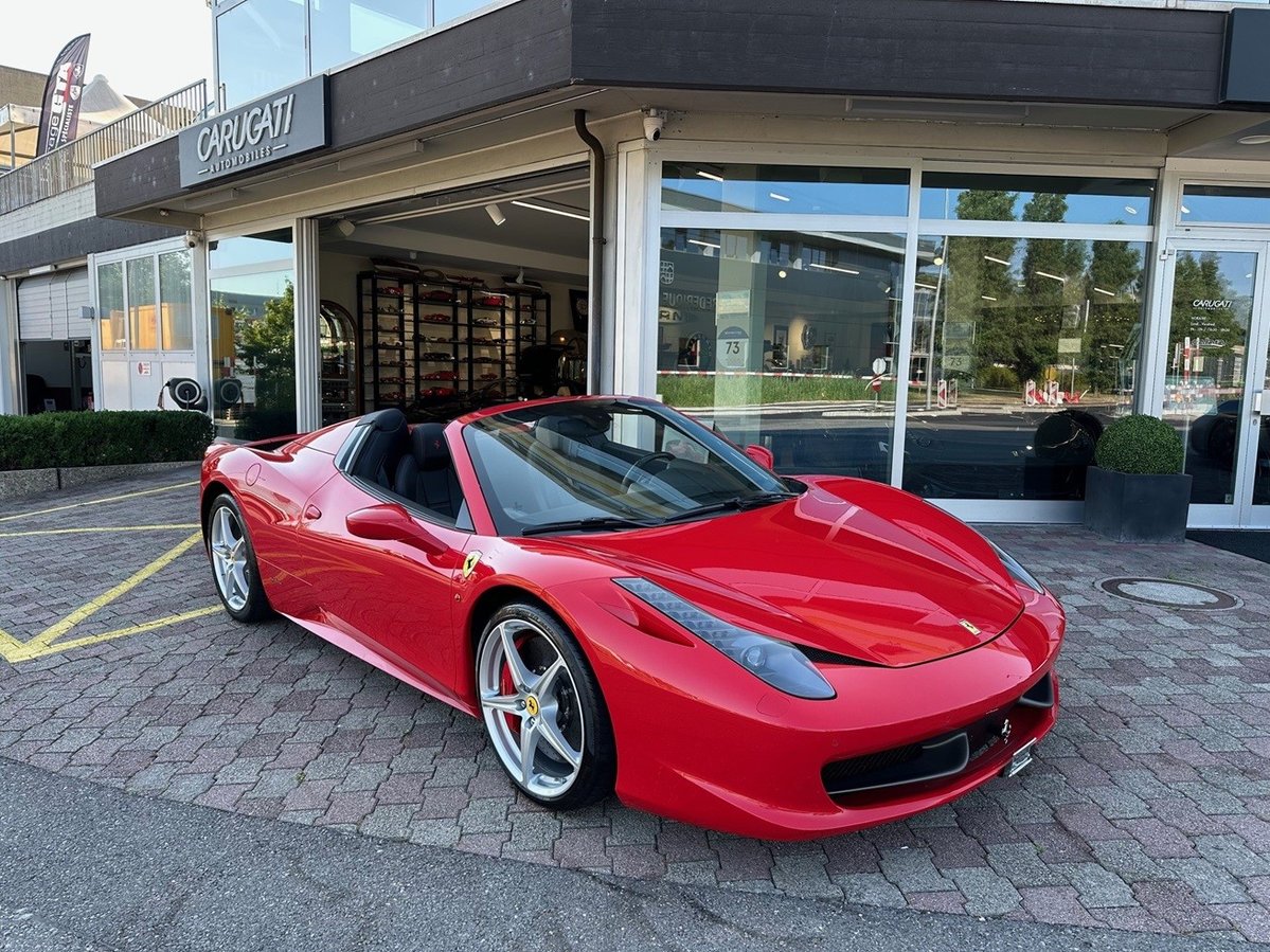 FERRARI 458 Spider Italia 4.5 V8 gebraucht für CHF 219'000,