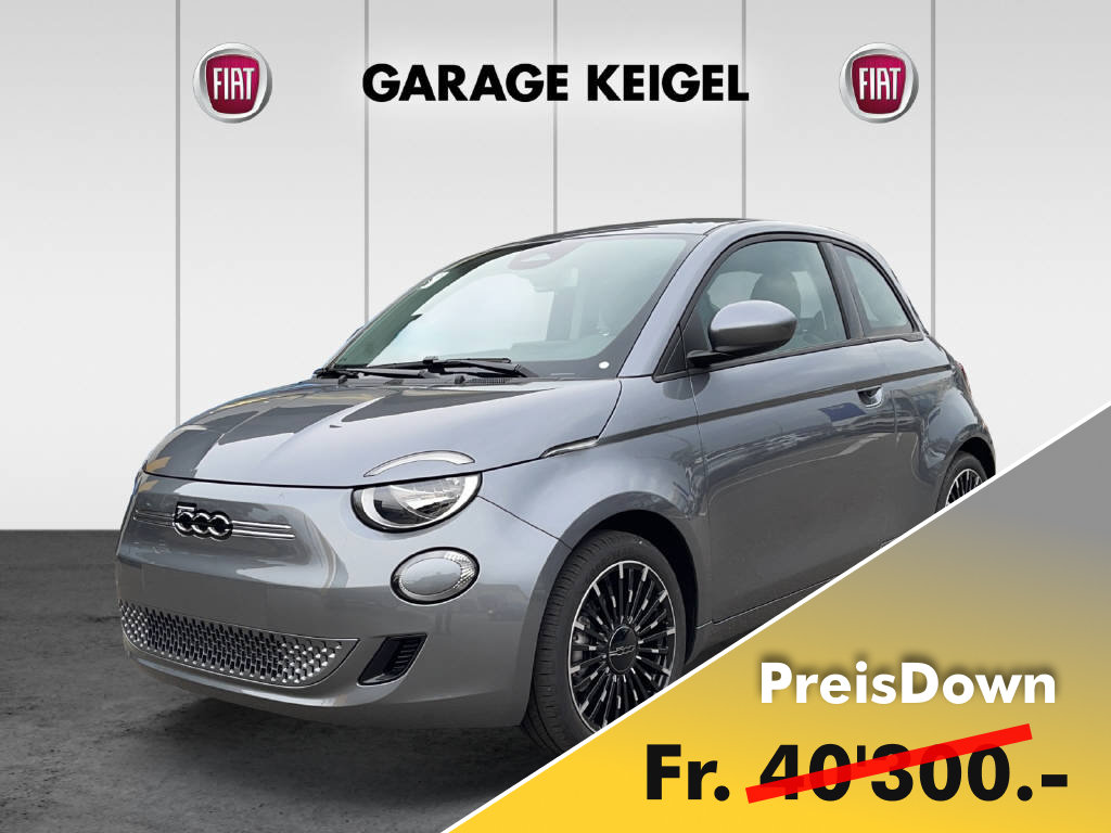 FIAT 500 Icon 3+1 Elektro vorführwagen für CHF 26'500,