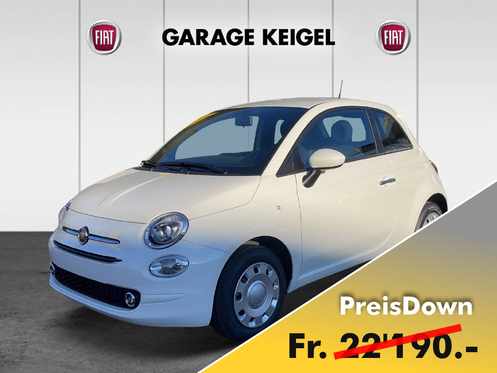 FIAT 500 1.0 Hybrid Cult vorführwagen für CHF 12'500,