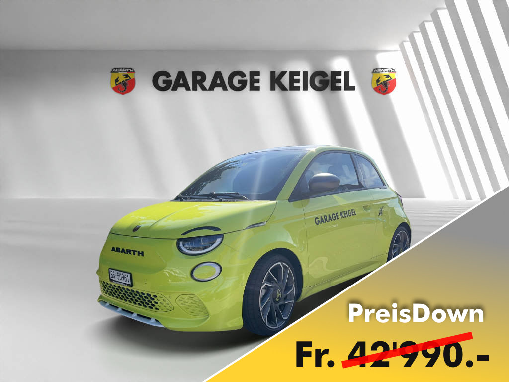 FIAT Abarth 500e Scorpionissima vorführwagen für CHF 31'900,