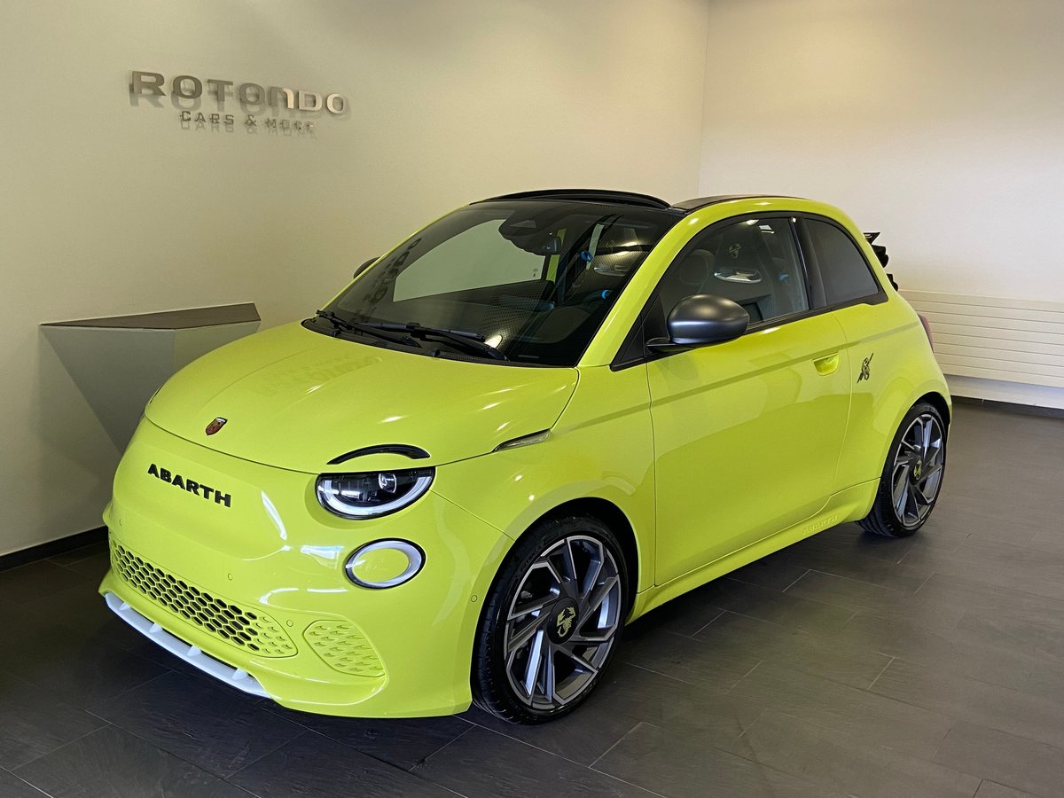 FIAT Abarth Cabrio 500e Scorpionis neu für CHF 30'900,