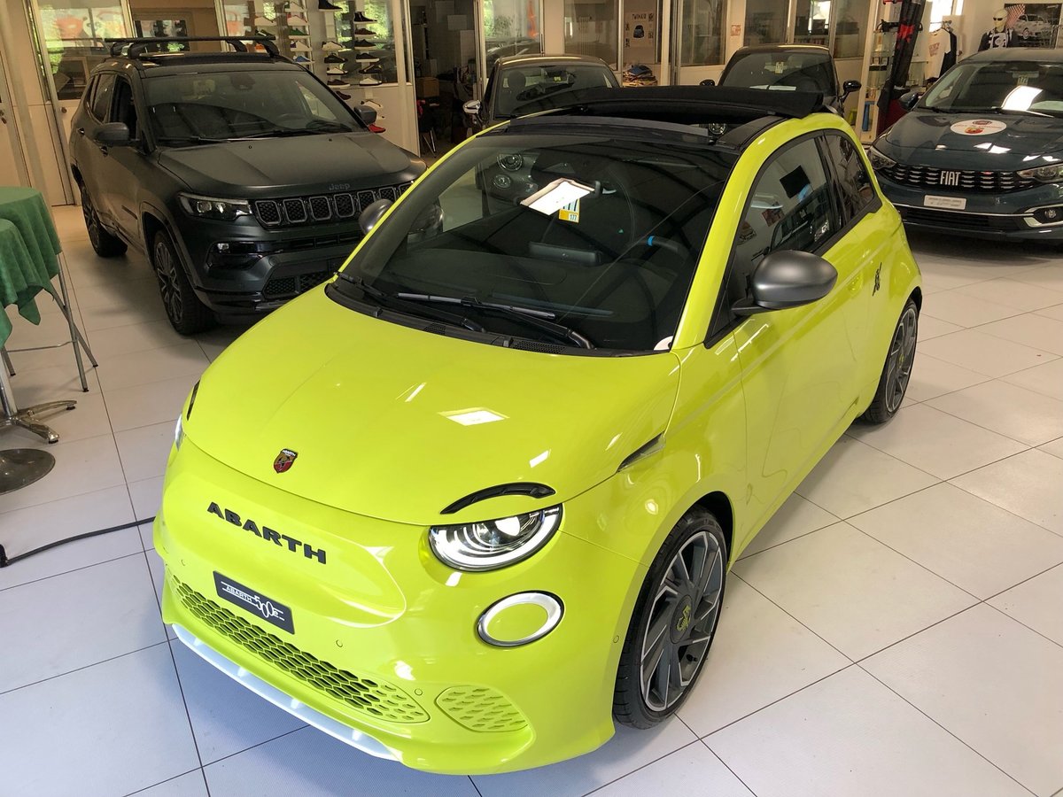 FIAT Abarth Cabrio 500e Scorpionis vorführwagen für CHF 39'900,