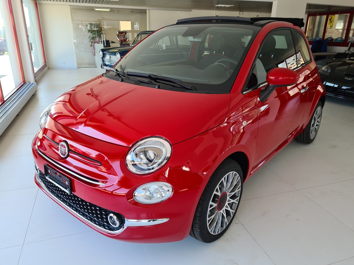 FIAT 500C 1.0 N3 MildHybrid Red gebraucht für CHF 19'900,