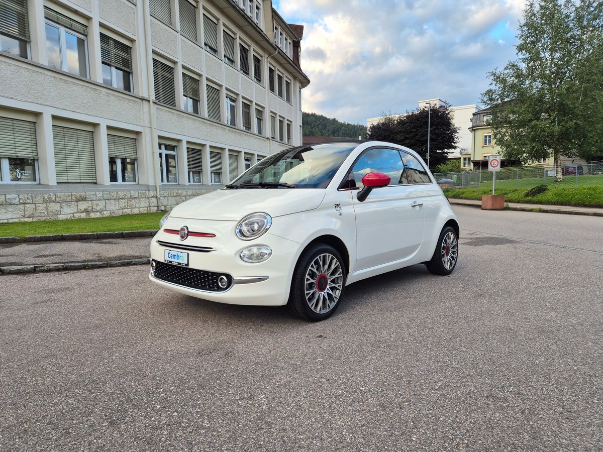 FIAT 500C 1.0 N3 MildHybrid Red gebraucht für CHF 17'900,