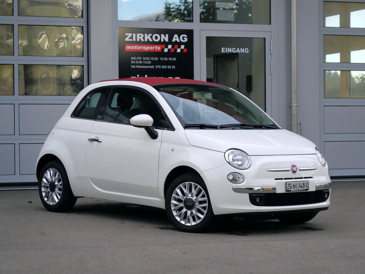 FIAT 500C 1.2 Lounge Cabrio gebraucht für CHF 10'450,