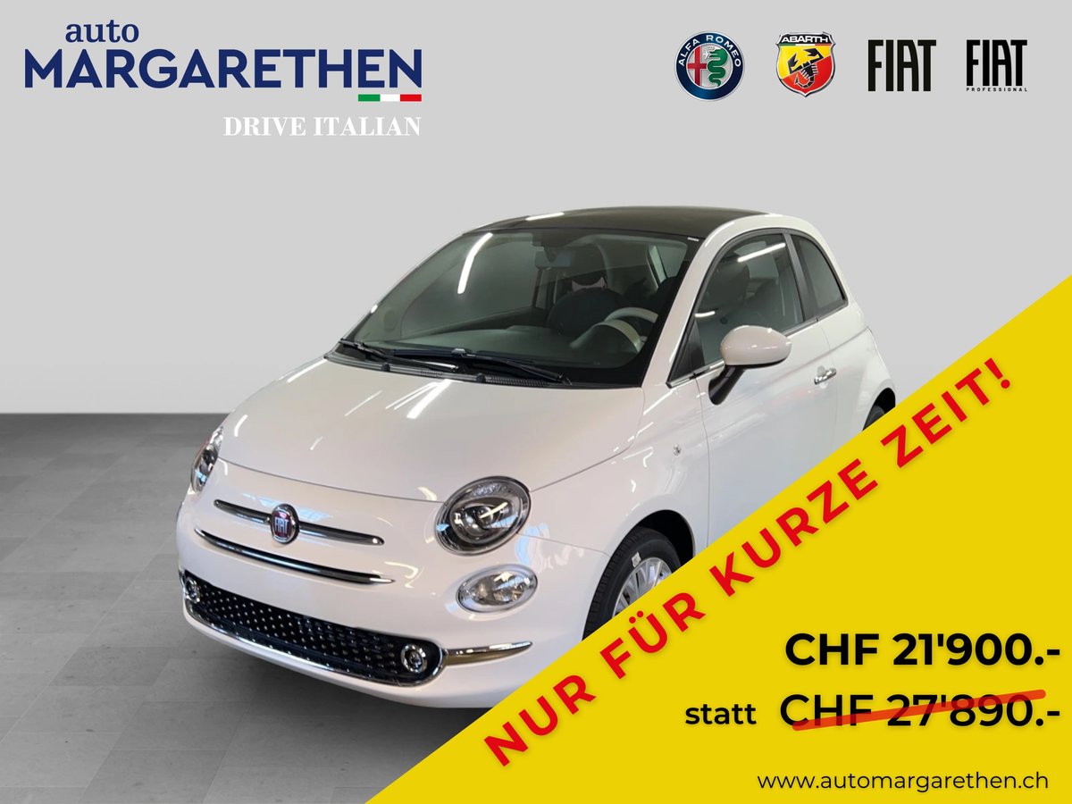 FIAT 500 1.0 N3 MHD Lounge neu für CHF 21'900,