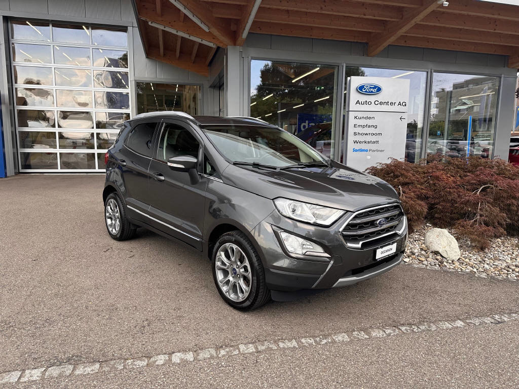 FORD EcoSport 1.0 EcoB 125 Titaniu gebraucht für CHF 15'500,