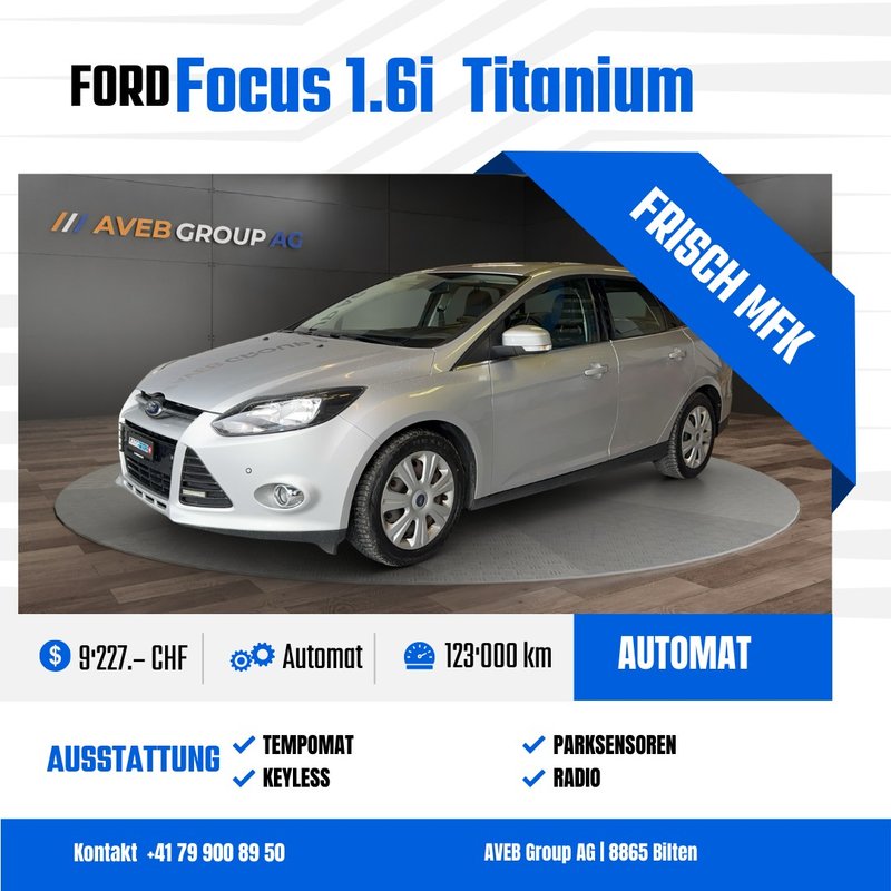 FORD Focus Station Wagon 1.6i Ti