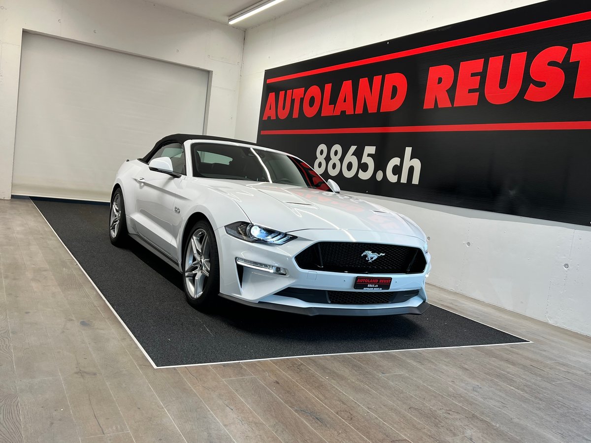 FORD Mustang Convertible 5.0 V8 GT gebraucht für CHF 52'990,