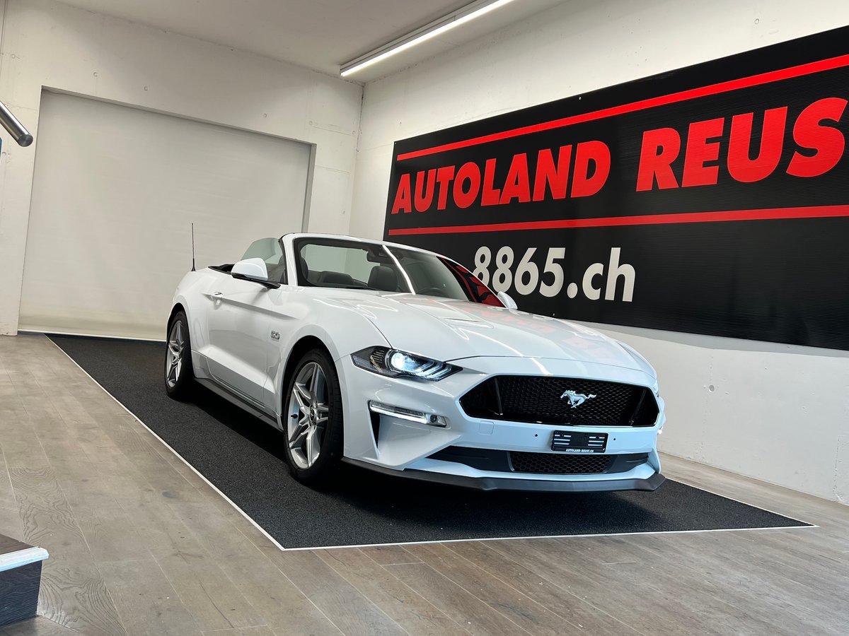 FORD Mustang Convertible 5.0 V8 GT gebraucht für CHF 52'990,