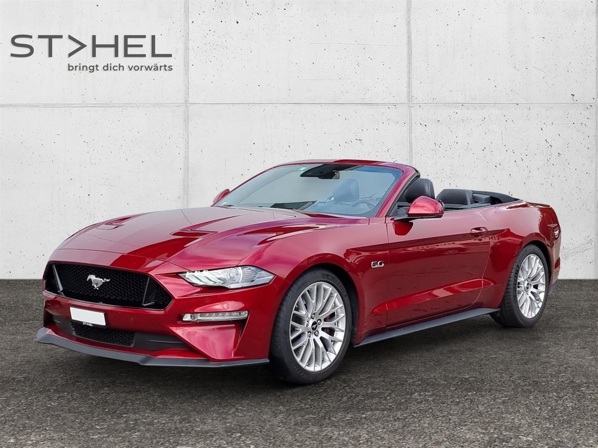 FORD Mustang Convertible 5.0 V8 GT gebraucht für CHF 42'890,