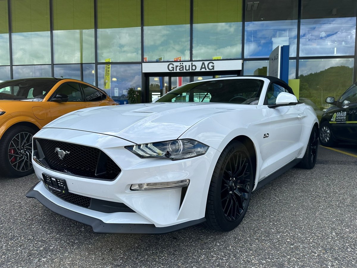 FORD Mustang Convertible 5.0 V8 GT gebraucht für CHF 55'555,