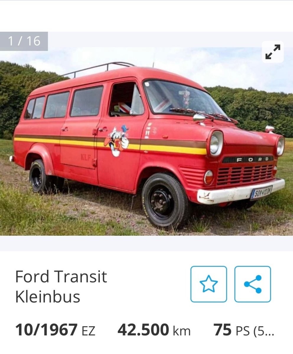 FORD Transit KLF Kleinbus gebraucht für CHF 14'000,