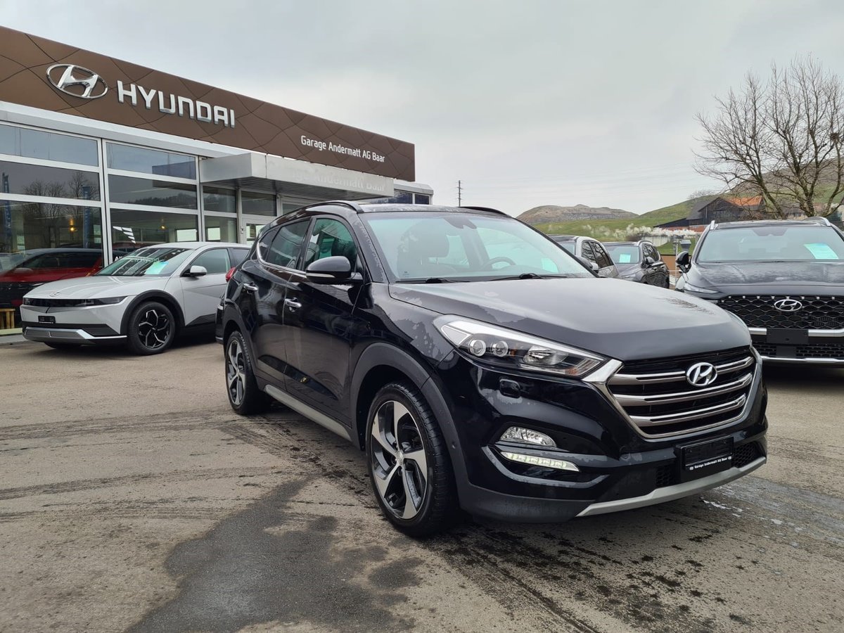 HYUNDAI Tucson 2.0 CRDI Vertex 4WD gebraucht für CHF 22'500,