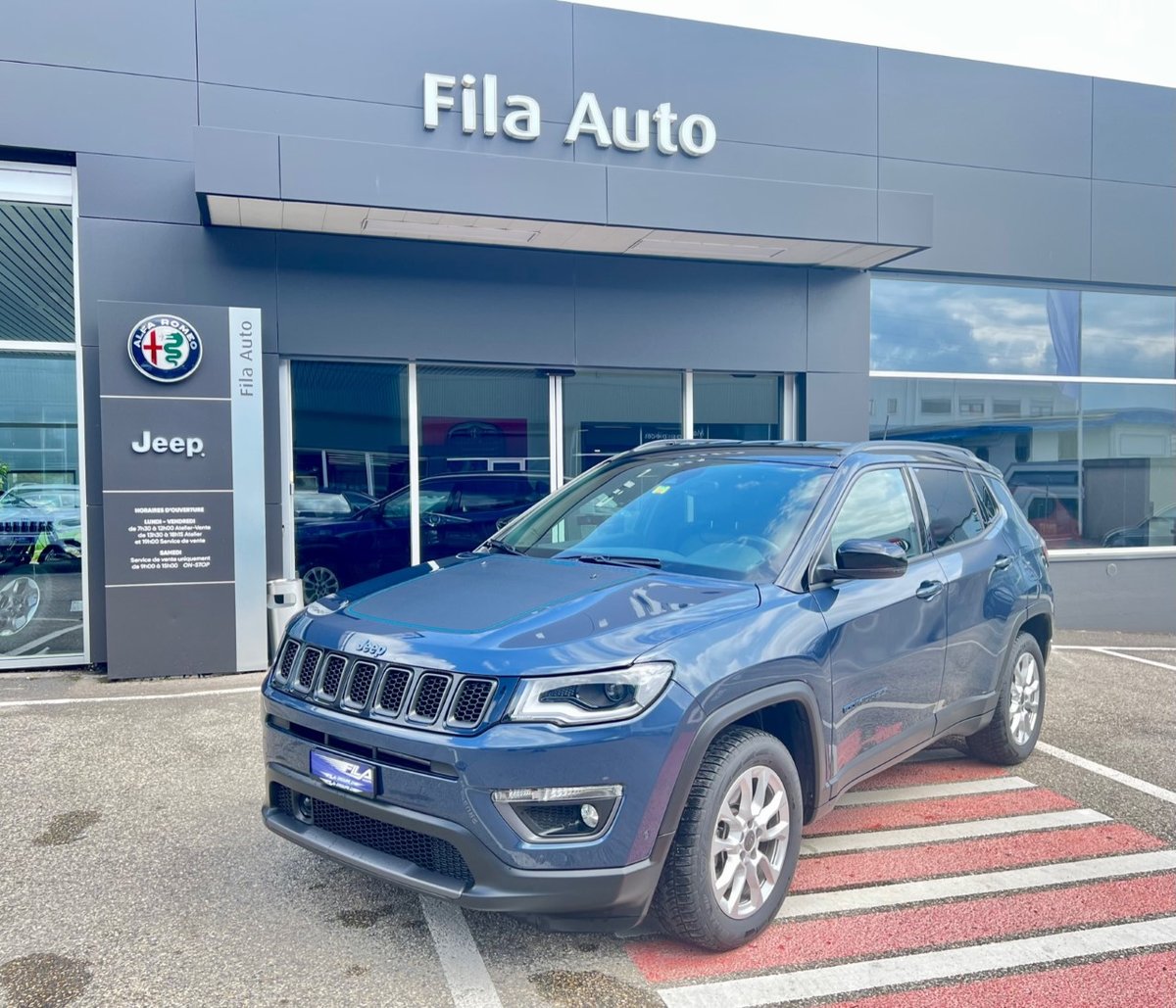 JEEP COMPASS 4xe 1.3 240cv AT6 Fir gebraucht für CHF 36'500,