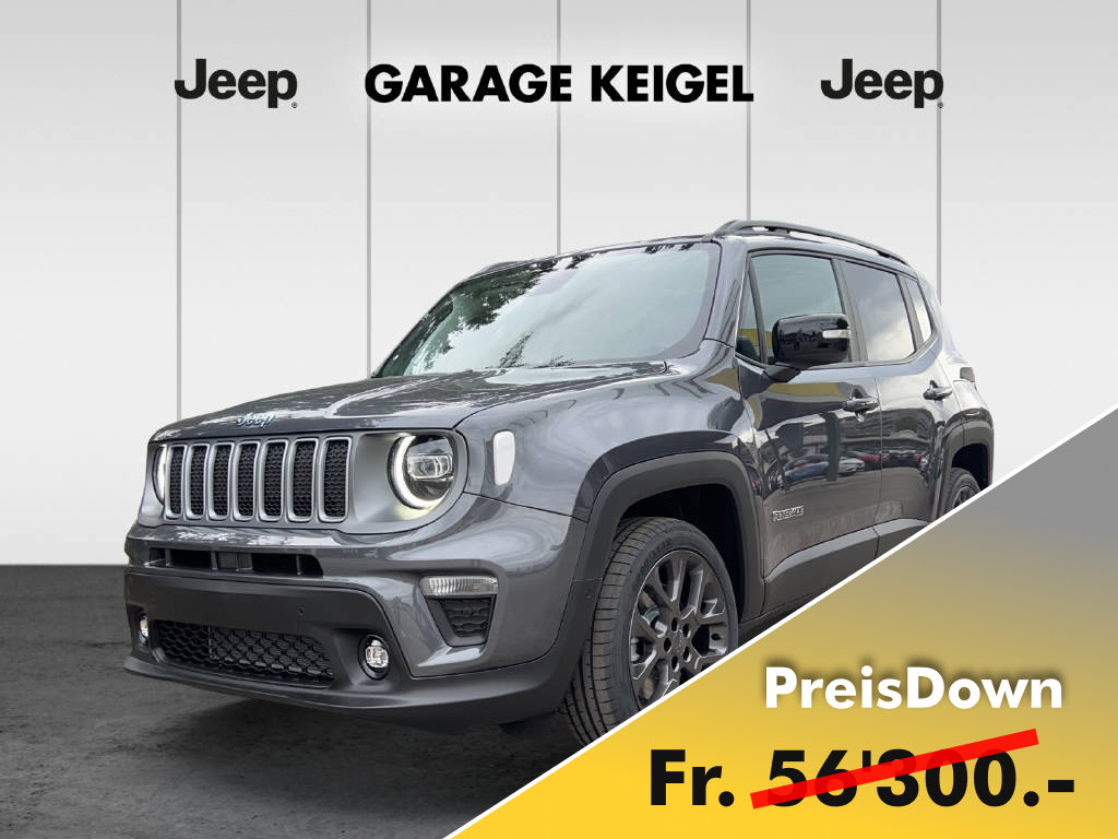 JEEP Renegade 1.3 Swiss Limited P vorführwagen für CHF 40'900,