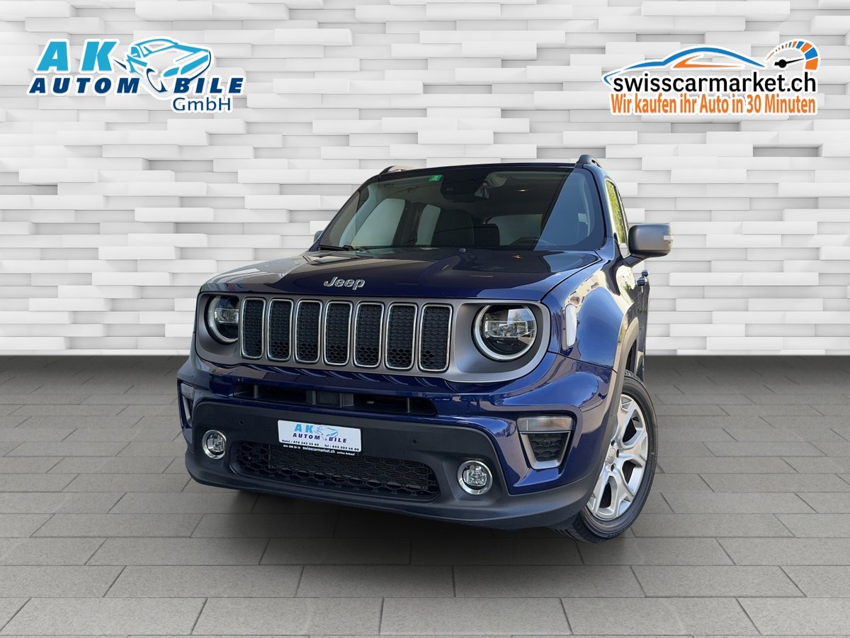 JEEP Renegade 1.3 Turbo Limited AW gebraucht für CHF 19'900,